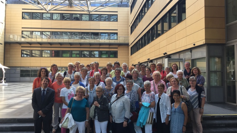 Reisegruppe der FU im BES